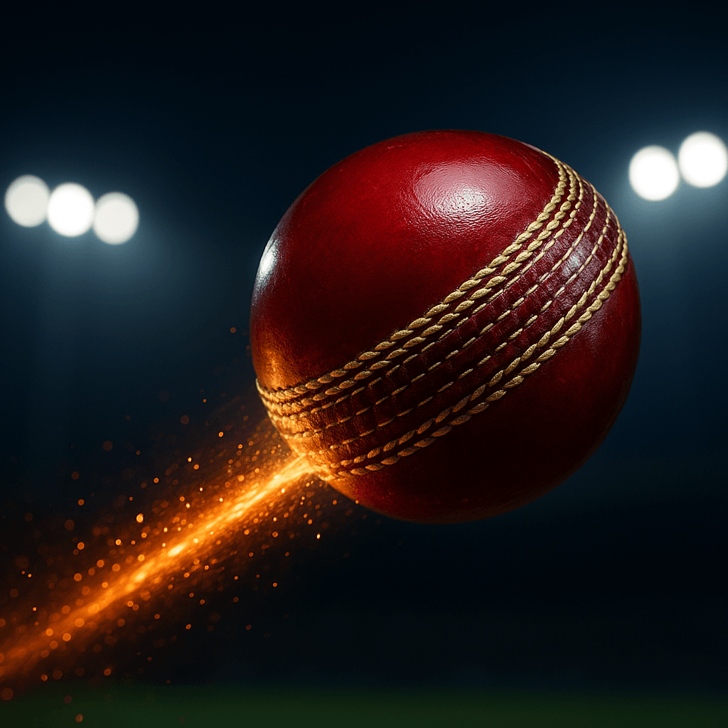 Lotus999 live cricket match real time odds with glowing cricket ball